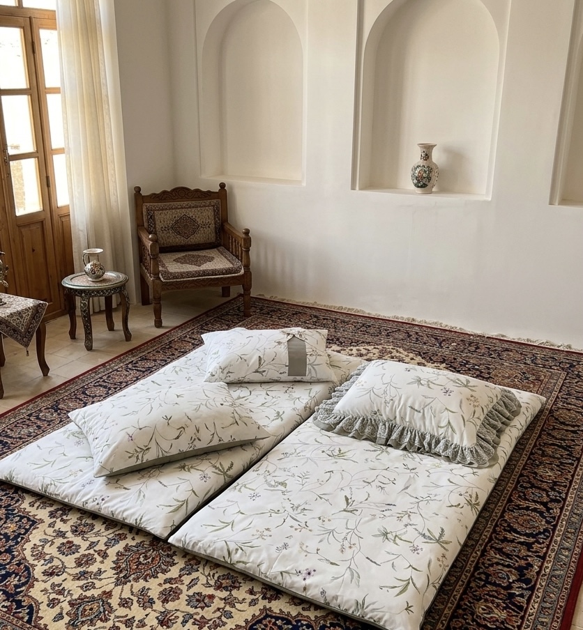 رختخواب مهمان جنس نخ پنبه