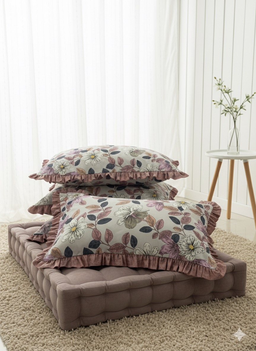 روبالشی چین دار