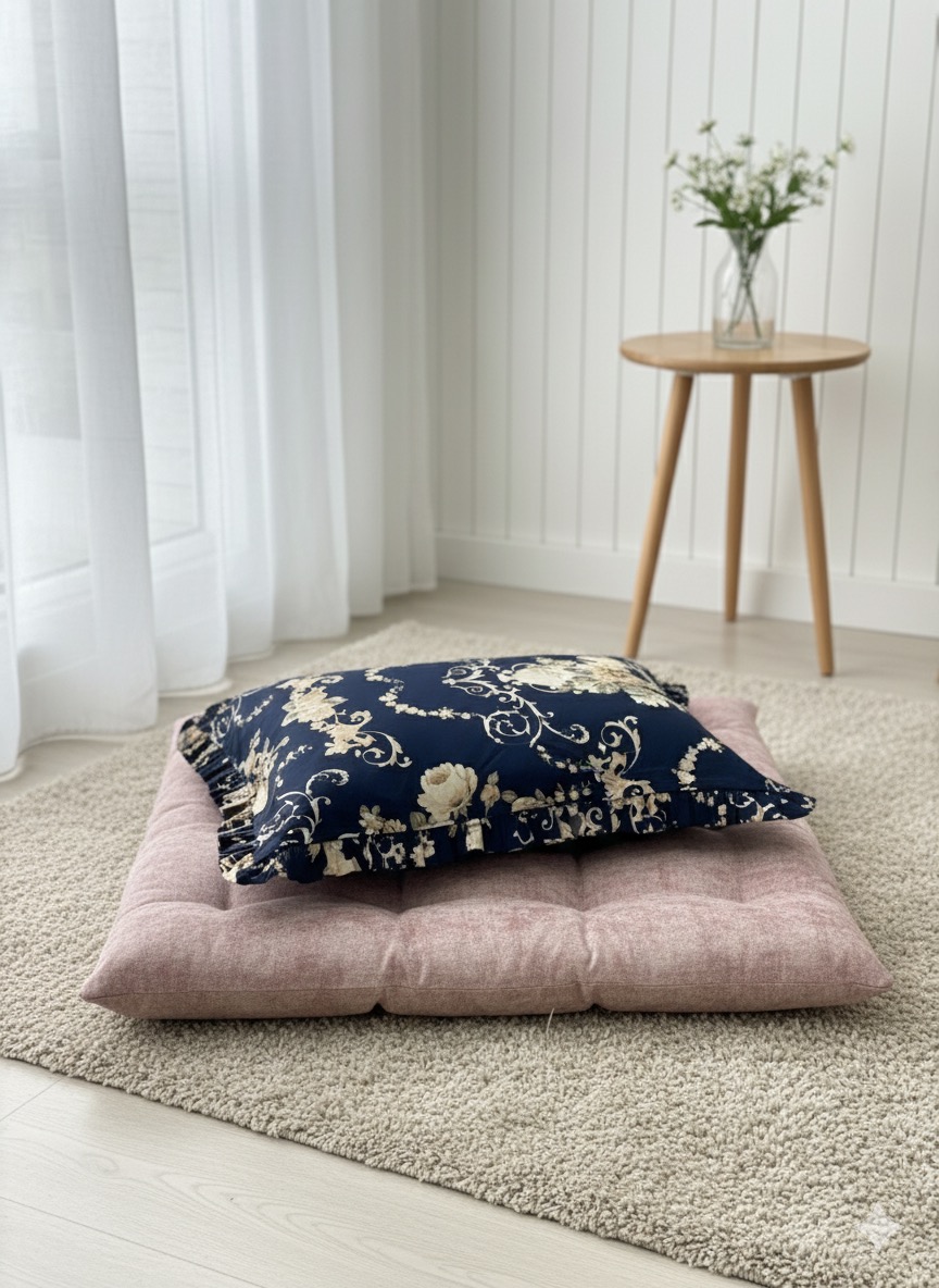 روبالشی چین دار