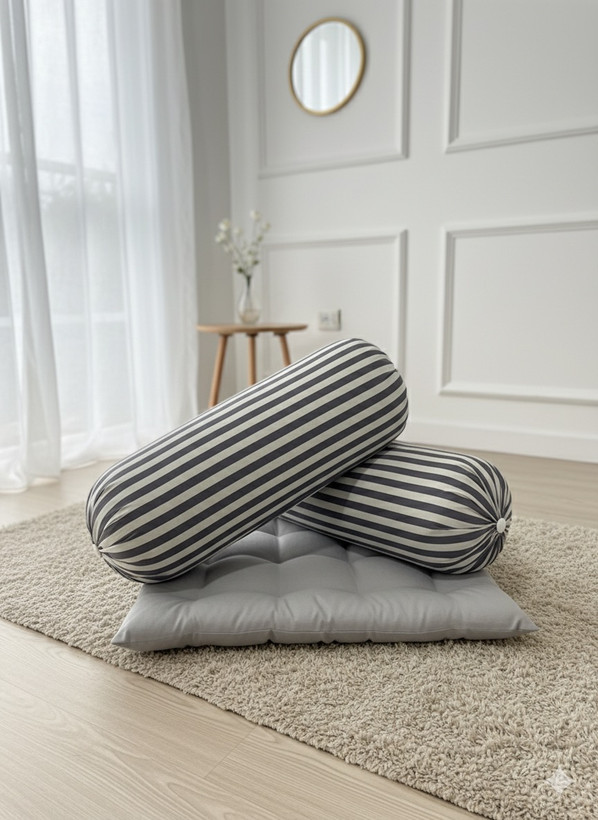 روبالشی لوله ای ساده زیپدار